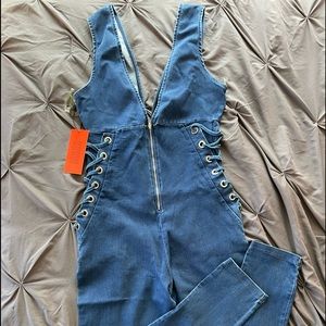 Denim Blue jumpsuit
